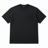 Raised in PG T-shirt — Black (flat lay)
