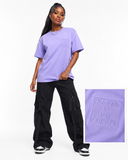 Raised in PG T-shirt — Lavender (model)